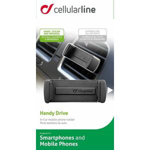držák na mobil Univerzální držák Cellularline Handy Drive Pro, šedý