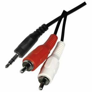 Emos cinch Rca kabel Sb5301 3,5MM St/m - 2Rca/m 1,5M