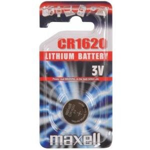 knoflíková baterie Nenabíjecí knoflíková baterie Cr1620 Maxell Lithium 1ks Blistr