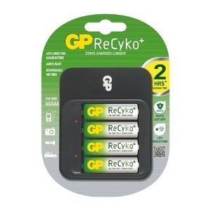 Gp nabíječka baterií B0055 Pb550 + 4x Aa Recyko 2100