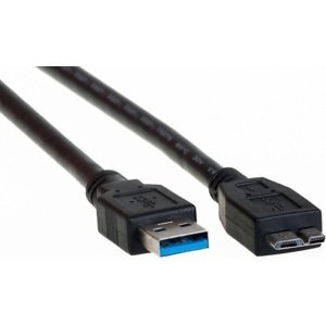 Aq Usb kabel Kcj005 - kabel Usb 3.0 M - micro Usb 3.0 M, délka 0,5 m