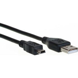 Aq Usb kabel Kcd018 - kabel Mini Usb 5 pin M - Usb 2.0 A kabel M, délka 1,8 m