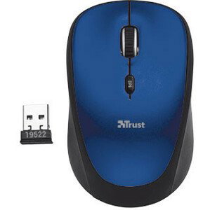 Trust myš Yvi Wireless Mouse modrá