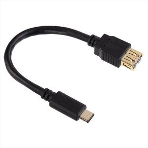 Hama Usb kabel 135712 redukce Usb-c 3.1 typ C vidlice-A zásuvka, 15 cm