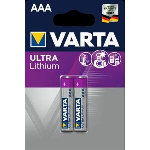Varta mikrotužková baterie Aaa Ultra Lithium 2 Aaa 6103301402