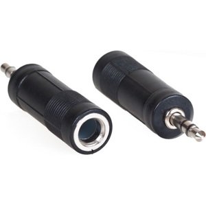 Aq redukce Ka401 - redukce stereo z Jack 6,3 mm F na Jack 3,5 mm M