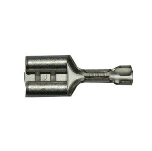 OEM Faston zásuvka FH63X08M1  6,3x0,8 mm; 0,5-1 mm2; stříbrný