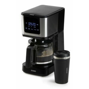 Překapávač na kávu 2v1 s termohrnkem - DOMO DO733K