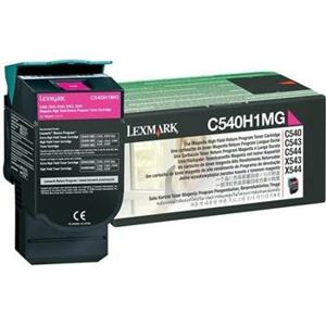 Lexmark C540, C543, C544, X543, X544 2K Magenta HY RP Toner Cart; C540H1MG