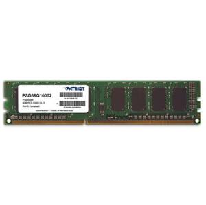 Patriot 8GB DDR3 (1600MHz) CL11; PSD38G16002