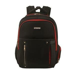 Crono Dakota - batoh na notebook 15.6", černý + červený; CB00160