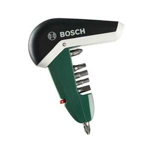 Sada bitů Bosch 7 dílná s kompaktním šroubovákem; 2607017180