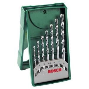 Sada vrtáků Bosch 7 dílná X-Line do kamene; 2607019581