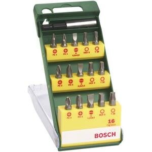 Sada Bosch 16 dílná šroubovacích bitů; 2607019453