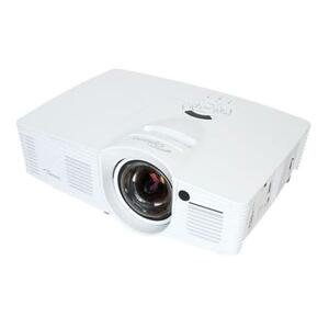 Optoma projektor GT1080e short throw (DLP, FULL 3D 1080p, 3 000 ANSI, 25 000:1, 2x HDMI, MHL, 10W speaker) ; 95.8ZF01GC2E