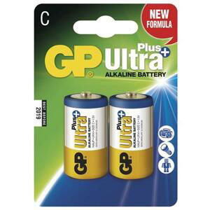 Alkalická baterie GP Ultra Plus LR14 (C), blistr 2ks; 1017312000