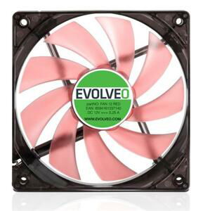 Evolveo FAN 12 RED ventilátor 120mm; FAN 12 RED