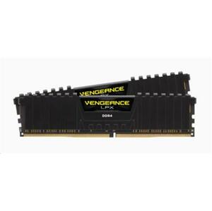 Corsair DDR4, 2400MHz 32GB 2 x 288 DIMM, Unbuffered, 16-16-16-39, Vengeance LPX Black Heat spreader, 1.20V, XMP 2.0; CMK32GX4M2A2400C16