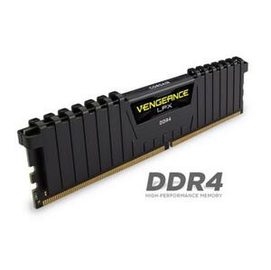 Corsair 8GB=2x4GB DDR4 2666MHz VENGEANCE LPX BLACK PC4-21300 1.2V CL16-18-18-35 XMP2.0 (8GB=kit 2ks 4GB s chladičem; CMK8GX4M2A2666C16