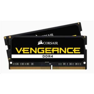 Corsair DDR4, 2666MHz 32GB 2x260 SODIMM, Unbuffered,18-19-19-39, Black PCB, 1.2V, Intel 6th Generation Intel Core i5 and i7 Pro; CMSX32GX4M2A2666C18