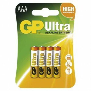 GP Alkalická baterie Ultra LR03 (AAA), blistr B1911; 1014114000