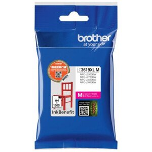 Brother LC-3619XLM (inkoust magenta, 1 500 str. @ 5% draft); LC3619XLM