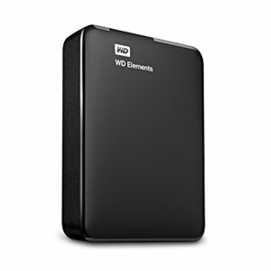 WD Elements Portable 3TB Ext. 2.5", Black; WDBU6Y0030BBK-WESN