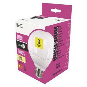 EMOS LED žárovka Classic Globe 11,5W E27 teplá bílá; 1525733209