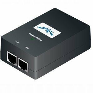 Ubiquiti POE-24, Gigabit PoE adpt.24V/1A (24W) vč. kabelu; POE-24-24W-G