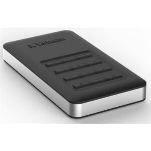 Verbatim Store 'n' Go 2,5" 1TB HDD - šifrovaný externí disk s numerickou klávesnicí ,USB 3.1/USB-C 53401; 53401