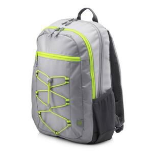 HP 15.6 Active Backpack (Grey/Neon Yellow); 1LU23AA#ABB