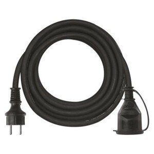 Neoprenový prodlužovací kabel spojka 5m 3x 1,5mm, černá; 1902010500
