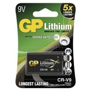 GP baterie lithiová CR-V9, blistr; 1022000911