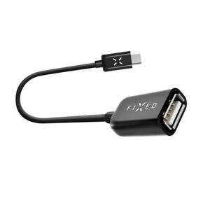 USB Type-C OTG adaptér FIXED pro mobilní telefony a tablety, USB 2.0, černý; FIXA-CTOA-BK