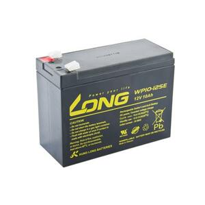 Long 12V 10Ah olověný akumulátor DeepCycle AGM F2 (WP10-12SE); PBLO-12V010-F2AD