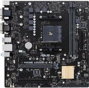 ASUS MB Sc AM4 PRIME A320M-C R2.0, AMD A320, 2xDDR4, VGA, mATX; 90MB0UE0-M0EAY0