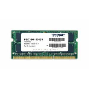 Patriot Signature Line 8GB DDR3 1600 SODIMM ; PSD38G16002S