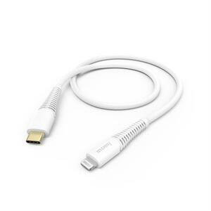 Hama MFi USB-C Lightning nabíjecí/datový kabel pro Apple, 1,5 m, bílý; 183309