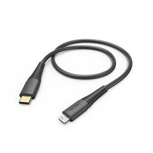 Hama MFi USB-C Lightning nabíjecí/datový kabel pro Apple, 1,5 m, černý; 183308