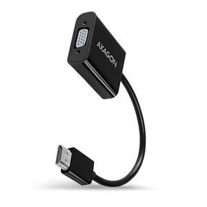 Axagon RVH-VGAN, HDMI -> VGA redukce / adaptér, FullHD, audio výstup, micro USB nap. konektor; RVH-VGAN