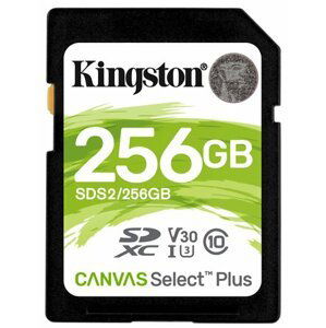 Kingston Card Canvas Select Plus SD 256 GB; SDS2/256GB