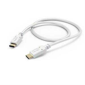 Hama kabel USB-C 2.0 typ C vidlice - C vidlice, 1,5 m, bílá; 183328