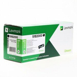 Lexmark černý toner pro MS/MX 317,417,517,617; 51B2000