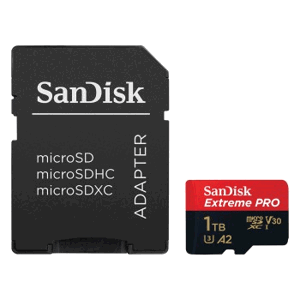 SanDisk Extreme Pro microSDXC 1 TB ; SDSQXCZ-1T00-GN6MA