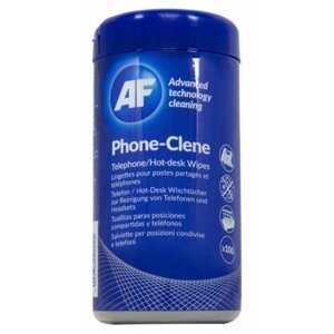 AF Phone-Clene - Čistící hygienické ubrousky na telefony/náhlavní soupravy AF (100 ks) ; APHC100T