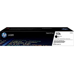 HP 117A (W2070A, černá) - originální; W2070A