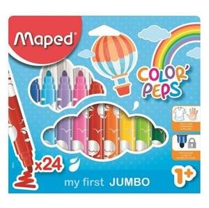 MAPED Fixy Color'Peps Early Age Jumbo 24ks; 25670