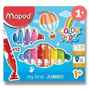 MAPED Fixy Color'Peps Jumbo 12ks; 24020