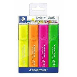 Staedtler Zvýrazňovač "Textsurfer classic 364", 4 barvy, 1-5mm; TS364PWP4