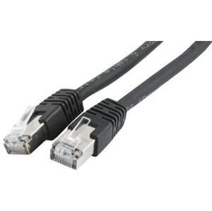 Patch kabel CABLEXPERT CAT6 1m BLACK; PP6-1M/BK